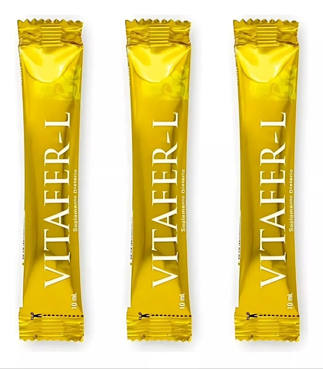 Vitafer L | 10ml | 16 Unidades Sachets | Oral | Potenciador | Natural Medy Sas