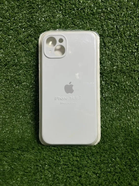 Fundas iPhone Silicone Case 14 Plus / 15 Plus | Forro Rigido | Estuche Antihumendad | Carcasa Protectora | Covers Full Proteccion | Colores Variados