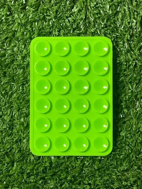 Octobuddy Doble | Soporte Silicona Para Celular | Chupas Doble Ventosa Colores