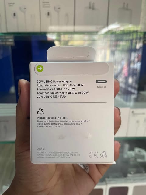 Adaptador De Corriente Usb-c De 20w | Original | Power Adapter Iphone | Apple