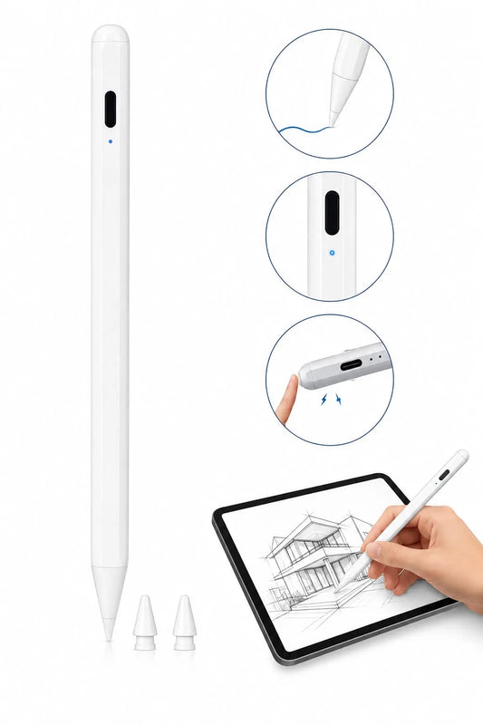 Pencil Universal | Punta Intercambiable | Conexion Inteligente (USB-C) | Artista Model PO2