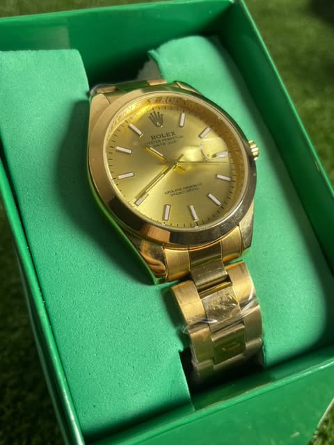 Reloj RLX President | Dorado | Diseño Sofisticado y Resistente