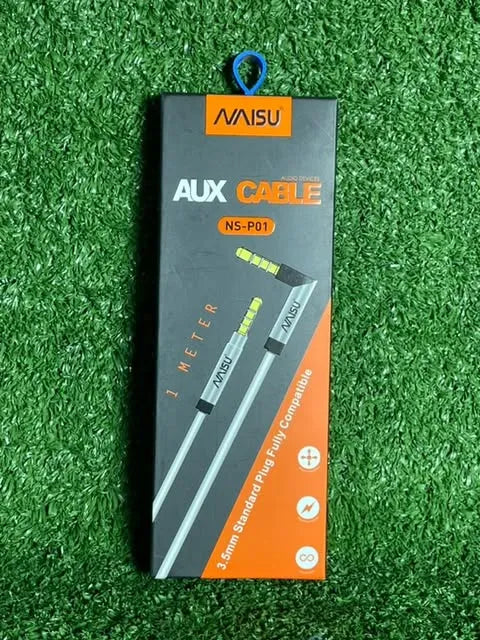 Cable Auxiliar 1x1 Ergonomico | 1m | Naisu