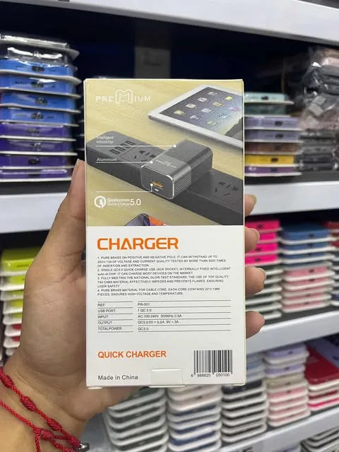 Cargador V8 | Premium | 5 Amperios | Cargador Completo