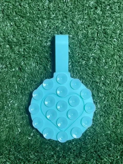 Soporte Silicona Circular Para Celular Ventosas | Octobuddy | Chupas Adhesivas | Doble Ventosa y Con Agarre | Color*
