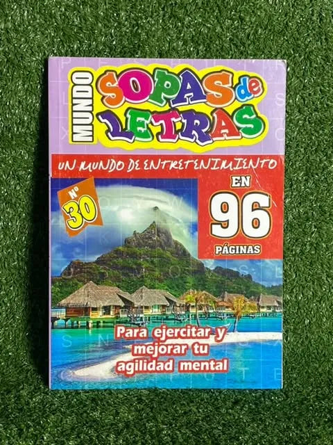 Sopa De Letras | 96 Paginas | Gym Mental | Gimnasio Mental | Juegos | Entretenimiento