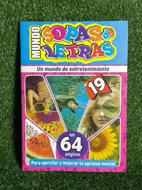 Sopa De Letras | 64 Paginas | Gym Mental | Gimnasio Mental | Juegos | Entretenimiento