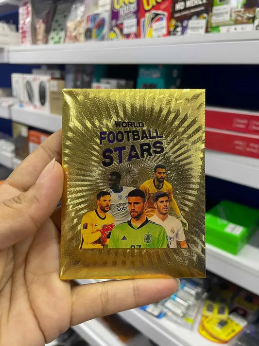 Cartas Tarjetas Doradas | Sobre X 10 Unid | Fifa World Football Stars Español | Coleccionables