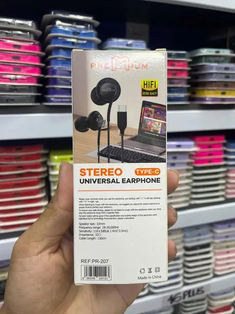 Audifonos Premium | Tipo C | Earphone