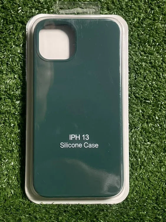 iPhone 13 / 14 Fundas Silicone Case | Forro Rigido | Estuche Antihumendad | Carcasa Protectora | Covers Full Proteccion | Colores Variados