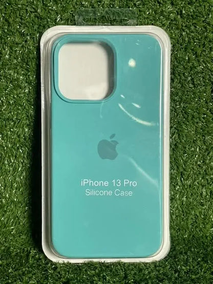 iPhone 13 Pro Fundas Silicone Case | Forro Rigido | Estuche Antihumendad | Carcasa Protectora | Covers Full Proteccion | Colores Variados
