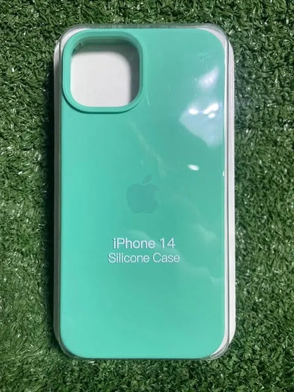 iPhone 13 / 14 Fundas Silicone Case | Forro Rigido | Estuche Antihumendad | Carcasa Protectora | Covers Full Proteccion | Colores Variados