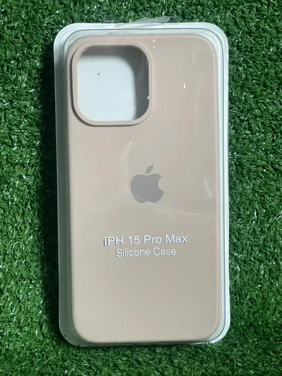 iPhone 15 Pro Max Fundas Silicone Case | Forro Rigido | Estuche Antihumendad | Carcasa Protectora | Covers Full Proteccion | Colores Variados