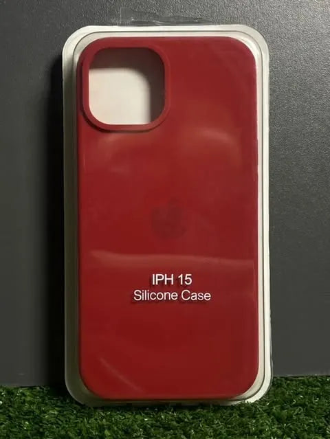 iPhone 15 Fundas Silicone Case | Forro Rigido | Estuche Antihumendad | Carcasa Protectora | Covers Full Proteccion | Colores Variados