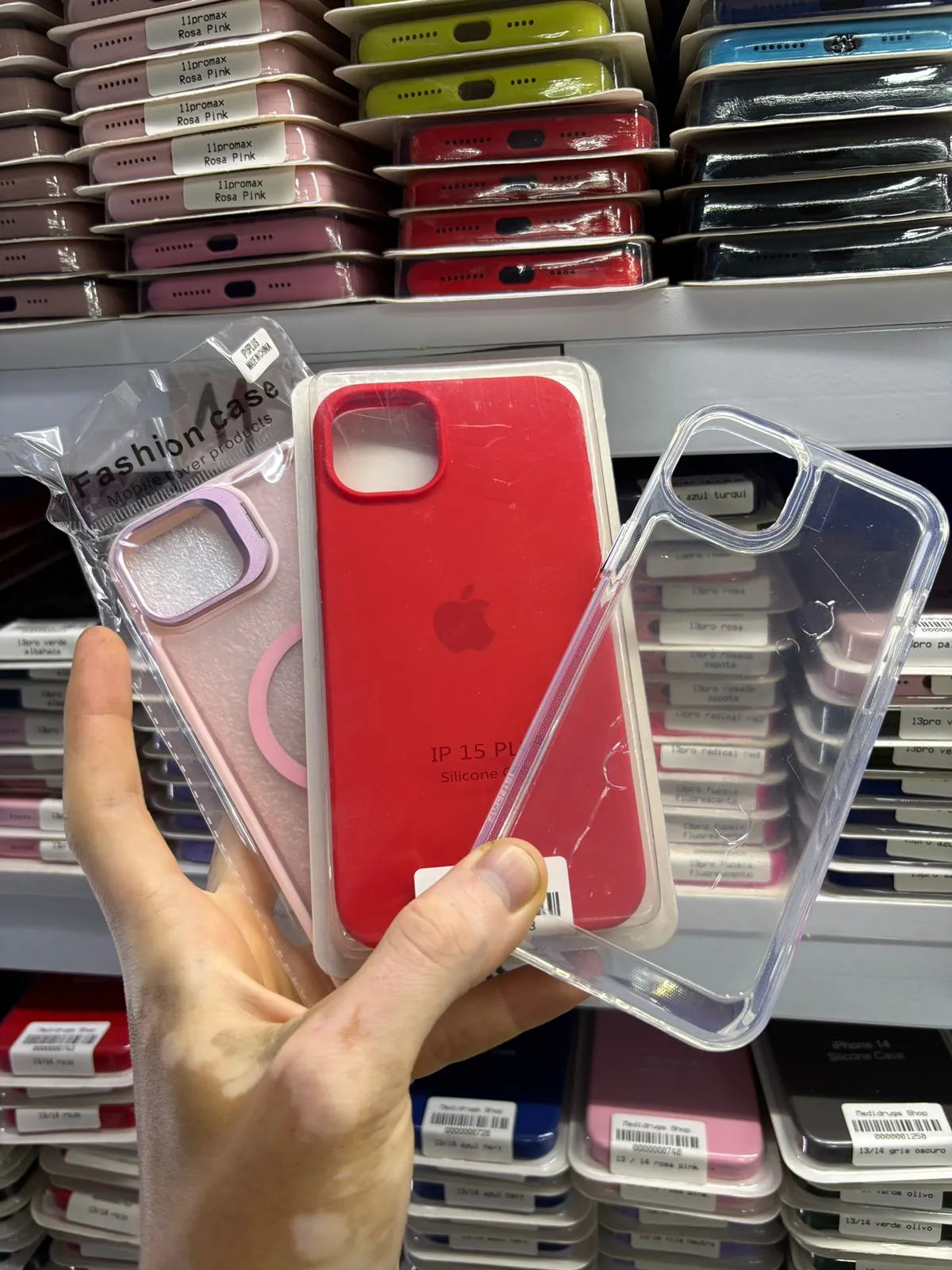 iPhone 14 PLUS / 15 PLUS | Silicone Case | Fashion | MagSafe