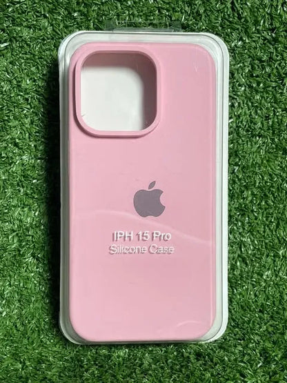 iPhone 15 Pro Fundas Silicone Case | Forro Rigido | Estuche Antihumendad | Carcasa Protectora | Covers Full Proteccion | Colores Variados