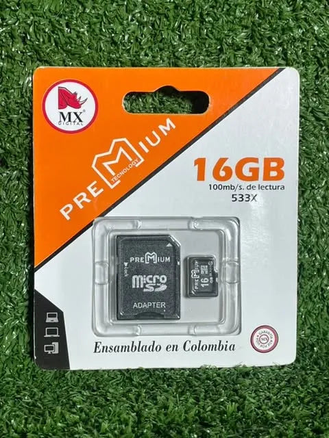 Memoria Sd | 16 Gb | Mx Digital Premium | Usb Flash