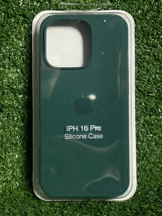 iPhone 16 Pro Fundas Silicone Case | Forro Rigido | Estuche Antihumendad | Carcasa Protectora | Covers Full Proteccion | Colores Variados