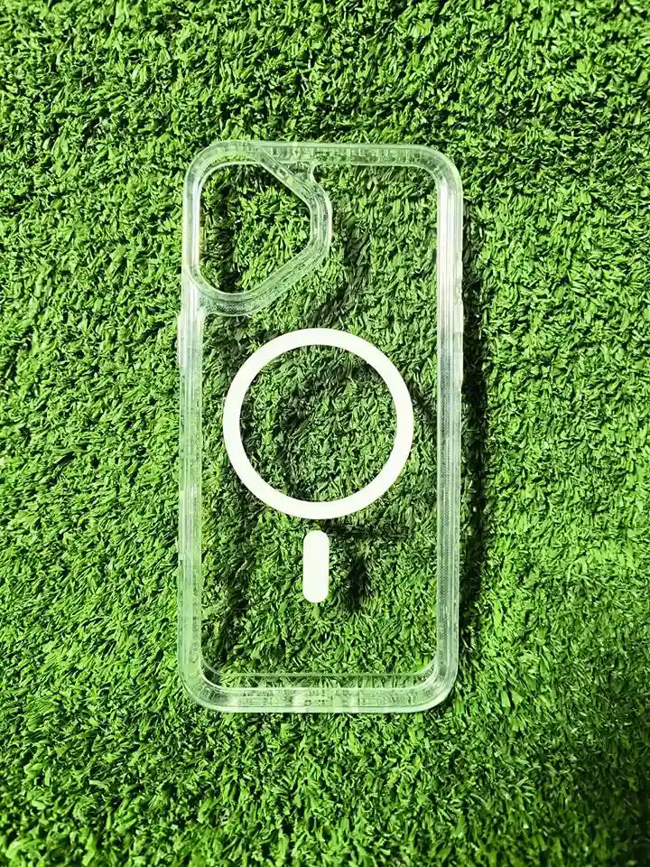 Forro Space con Magsafe para iPhone | Case Rigido | Carcasa Protectora | Funda Resistente Full Proteccion