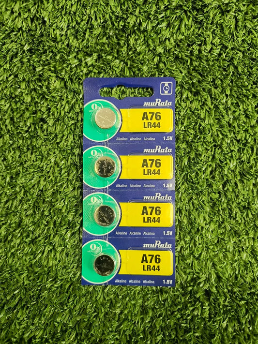 Bateria Alcalina Lr44 | A76 | 1.5v | Murata | Pila Plana | Unidad | Alkalina | Alcaline