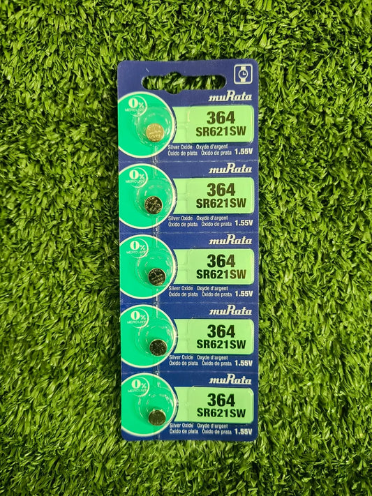 Bateria Alcalina 364 | Sr621sw | 1.55v | Murata | Pila Plana | Unidad | Alkalina | Alcaline