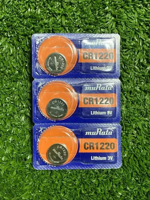 Bateria Alcalina Cr1220 | Lithium 3v | Murata | Pila Plana | Unidad | Alkalina | Alcaline
