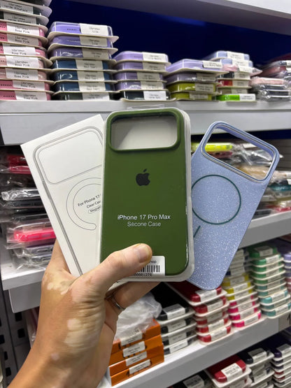 Forro iPhone 17 PRO MAX | Silicone Case | Fashion | MagSafe