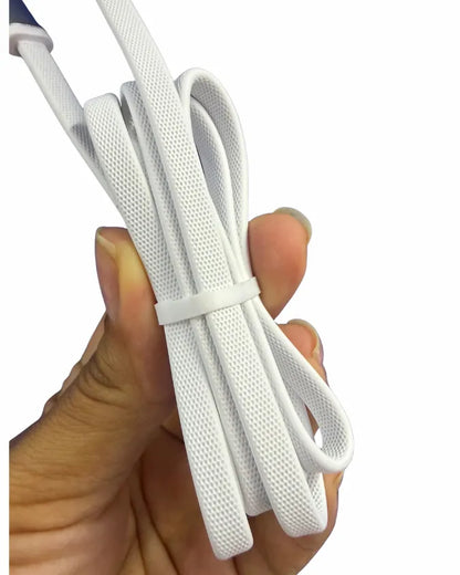 Cable Cargador | Doble Tipo C | 66w | Super Carga Rapida | Resistente | 1 metro | Color Blanco | Batri CU11