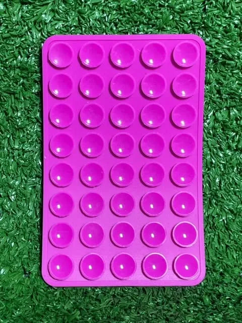 Octobuddy Doble | Soporte Silicona Para Celular | Chupas Doble Ventosa Colores