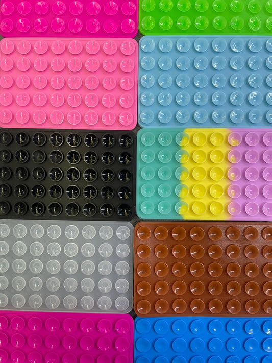 Octobuddy | Soporte Ventosa Silicona Para Celular | Pegante | Doble Chupas