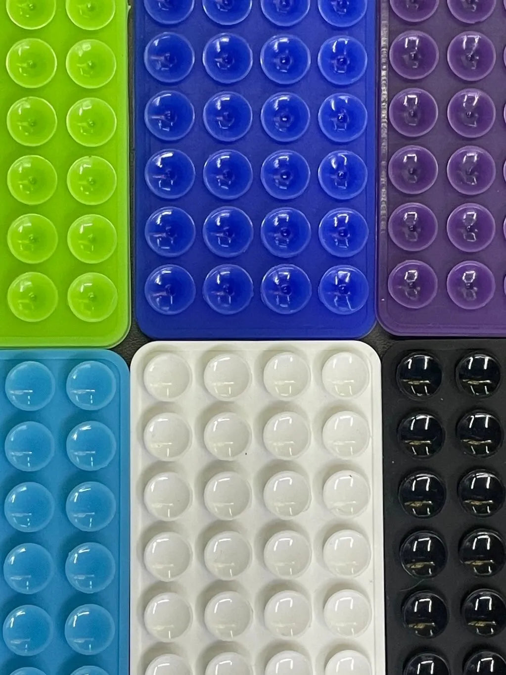 Octobuddy Doble | Soporte Silicona Para Celular | Chupas Doble Ventosa Colores