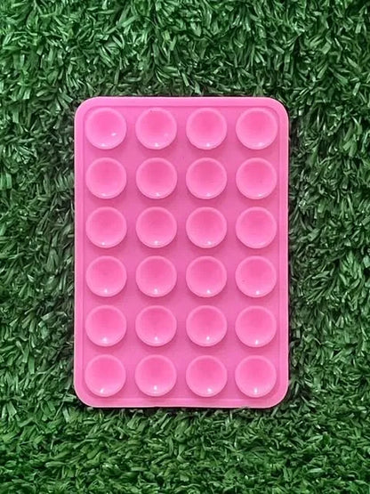 Octobuddy Doble | Soporte Silicona Para Celular | Chupas Doble Ventosa Colores
