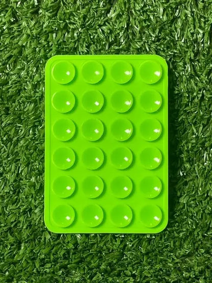 Octobuddy Doble | Soporte Silicona Para Celular | Chupas Doble Ventosa Colores