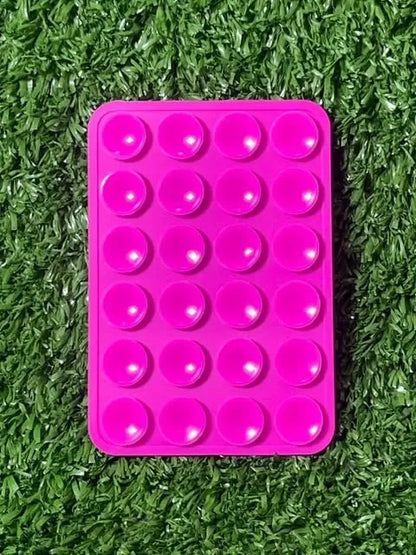 Octobuddy Doble | Soporte Silicona Para Celular | Chupas Doble Ventosa Colores