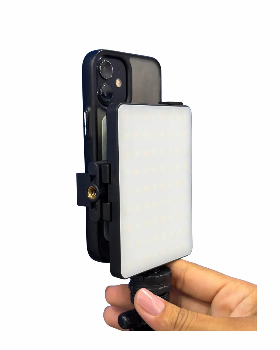 Luz Led Selfie Portatil | Temperatura de Color Ajustable |Recargable con Indicador de Estado de Carga |  Panel de Luz | M15