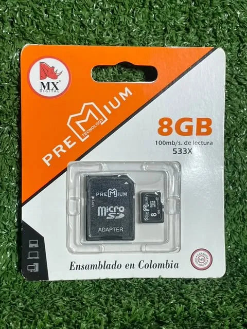 Memoria Sd | 8 Gb | Mx Digital Premium | Usb Flash