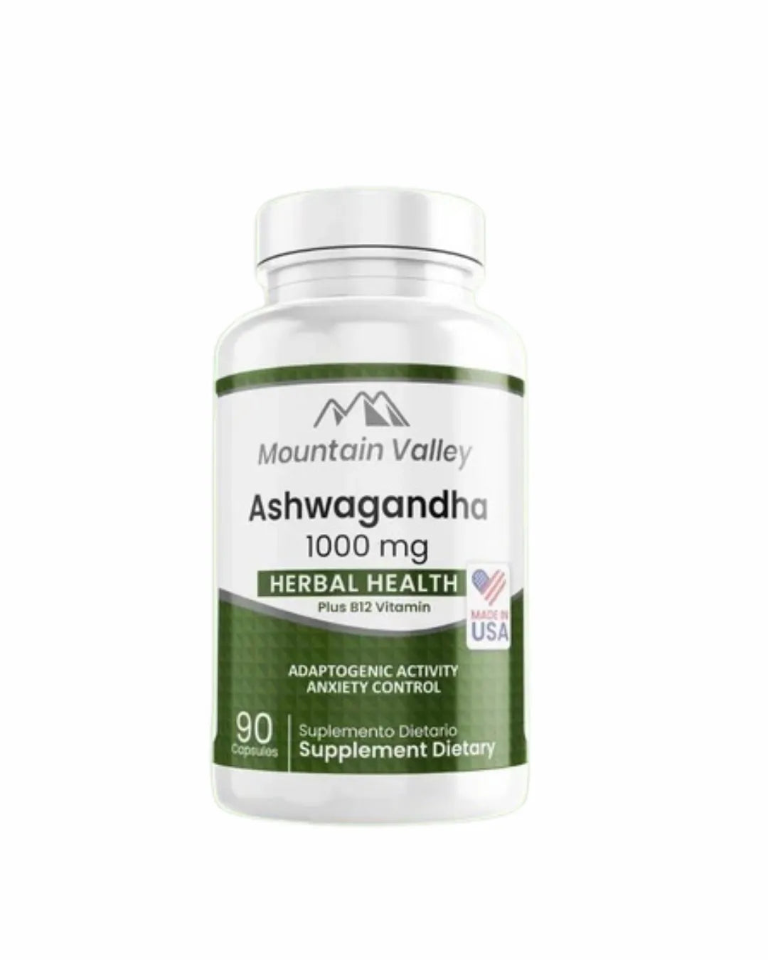 Ashwagandha 1000 gr | 90 capsulas | Mountain Valley