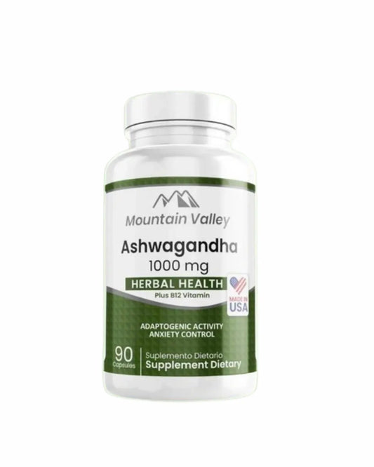 Ashwagandha 1000 gr | 90 capsulas | Mountain Valley