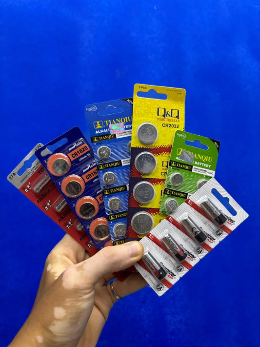 Bateria Alcalina Plana | Murata | QyQ | Energizer | Tianqui | Toshiba | Unidad