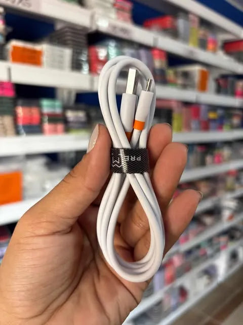 Cable Cargador V8 | 3.1a | 1 Metro | Carga Rapida | Premium