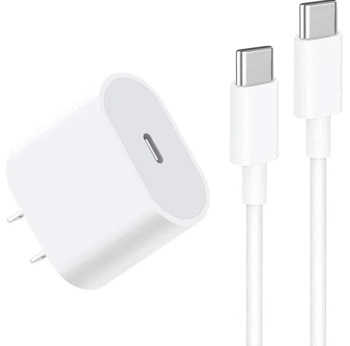Cargador Iphone 35w Completo | Adaptador + Cable Tipo C A Tipo C