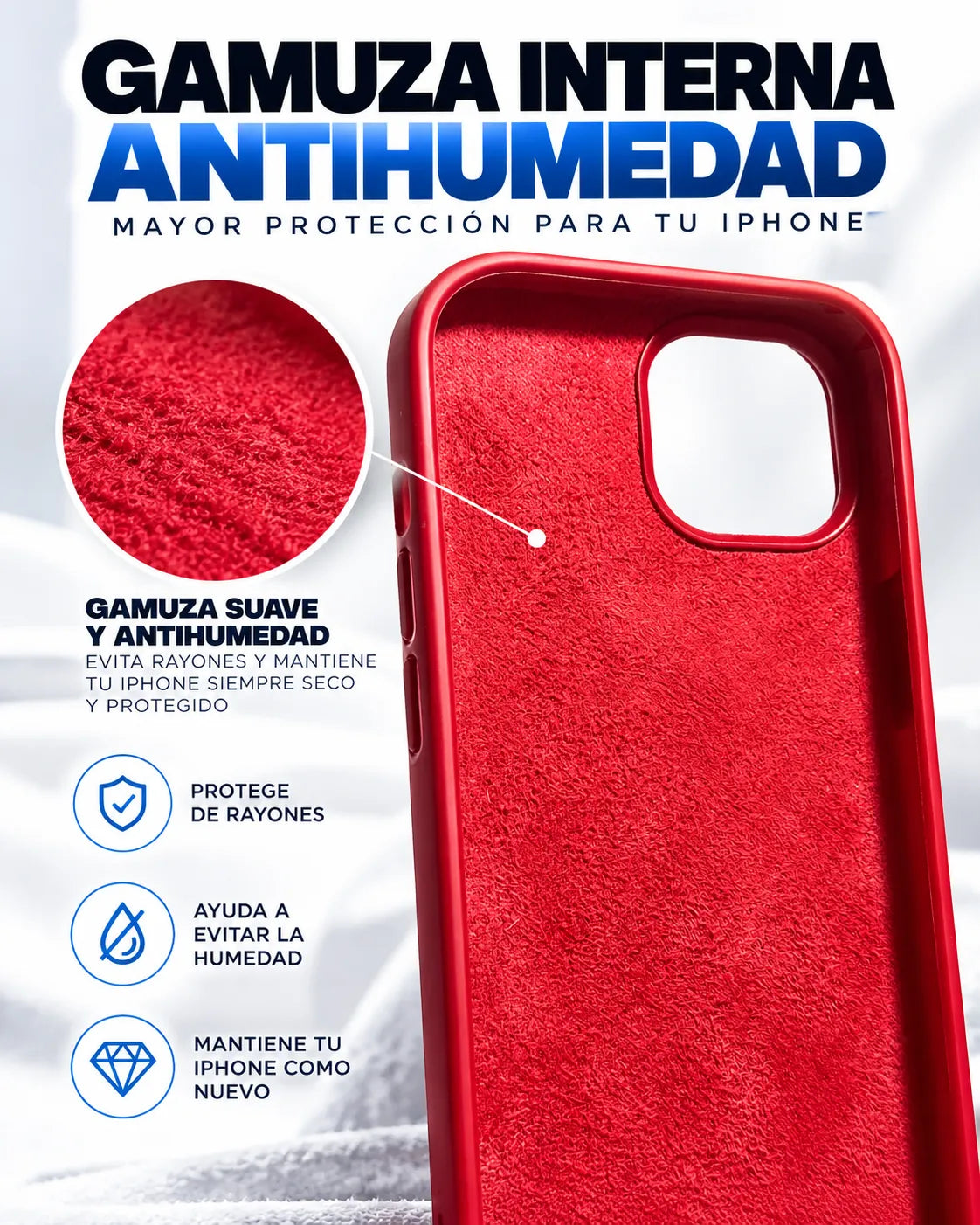 Forro iPhone 18 PRO / 17 PRO | Silicone Case | Fashion | MagSafe