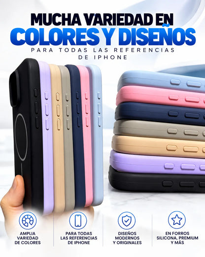 Forro iPhone 18 PRO / 17 PRO | Silicone Case | Fashion | MagSafe
