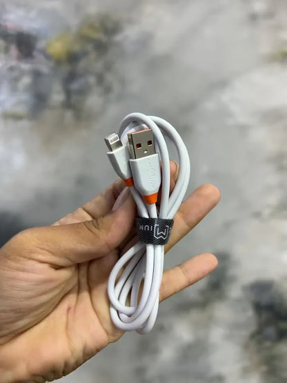 Cable Cargador USB a Lightning Iphone | 3.1a | 1 Metro | Carga Rapida | Incluye Organizador de Cable | Premium PR 504
