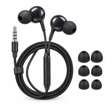 Audifonos Premium | Entrada 3.5 Mm | Con Microfono | Earphone | PR S10