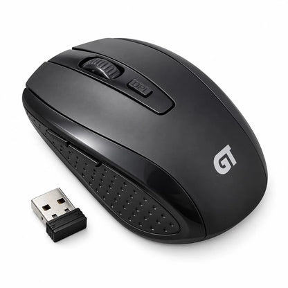 Mouse Inalambrico | 1200 Dpi | baterias Aaa No Incluidas | 10m De Alcance | GT V7500