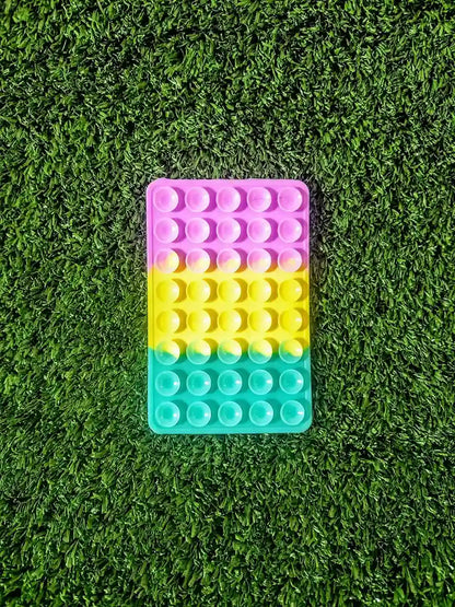 Octobuddy Doble | Soporte Silicona Para Celular | Chupas Doble Ventosa Colores