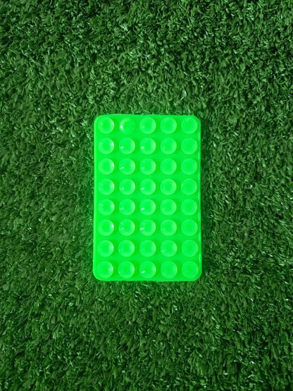 Octobuddy Doble | Soporte Silicona Para Celular | Chupas Doble Ventosa Colores
