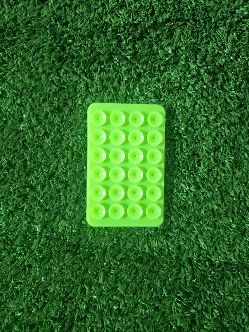 Octobuddy Doble | Soporte Silicona Para Celular | Chupas Doble Ventosa Colores