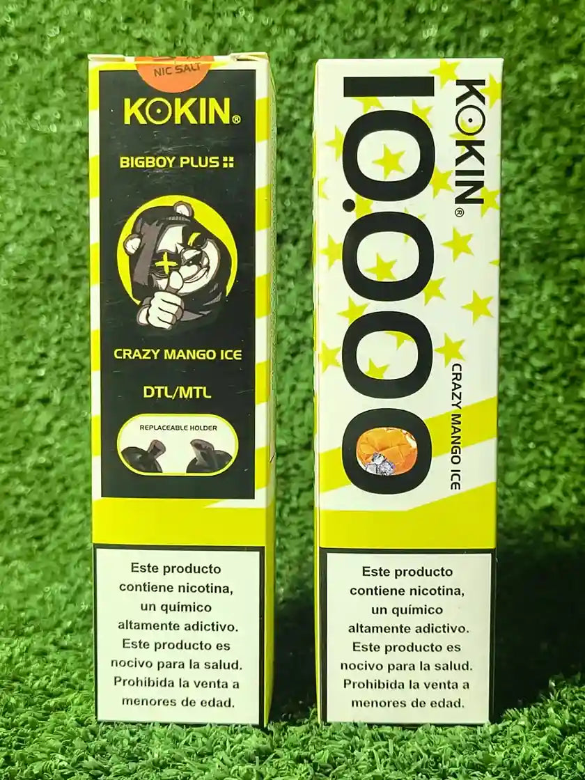 Kokin Vapers Recargables | Cigarrillo Electronico | Vaporizador Esencias | Big Boy Plus